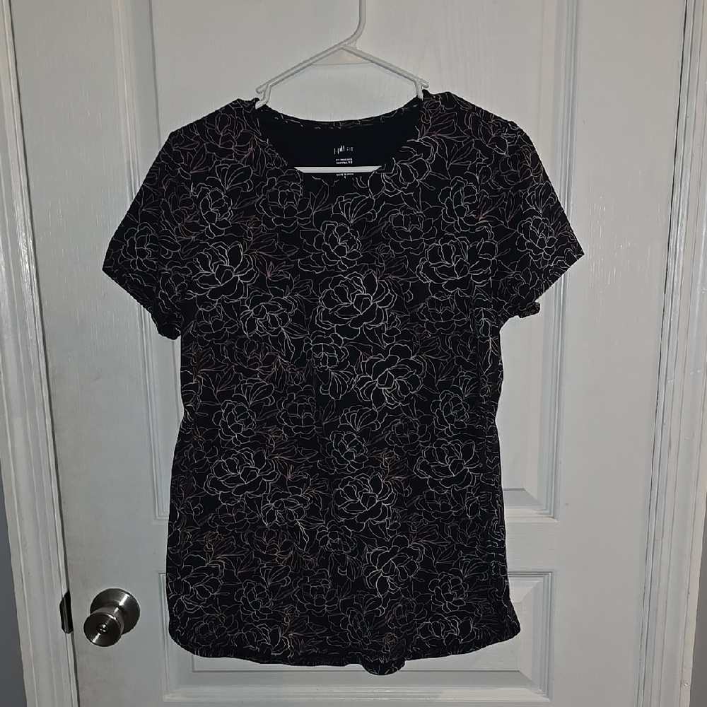 J. Jill Fit Progress Shirt Tail Tee Women's Small Short Sleeve Shirt New